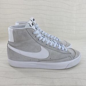 Nike Youth Blazer Mid 77 Grey Suede Leather Sneakers Shoes DC8248-001 Size 6.5Y